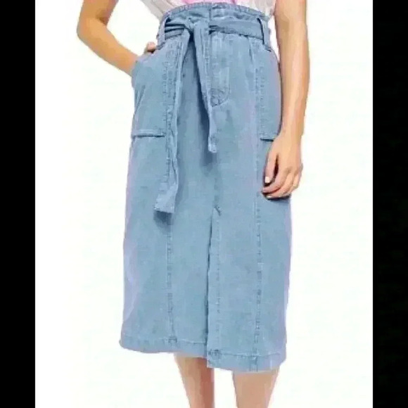 NWT Free People ‘Catching Feelings’ Cotton Skirt - Picture 1 of 11